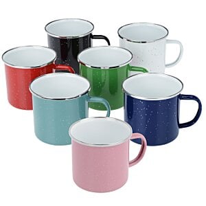 Additional Image 1 - a group of colorful mugs