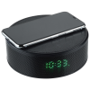 a black electronic device with green numbers