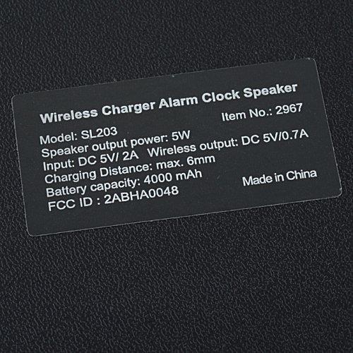 Additional Image 1 - a white text on a black surface