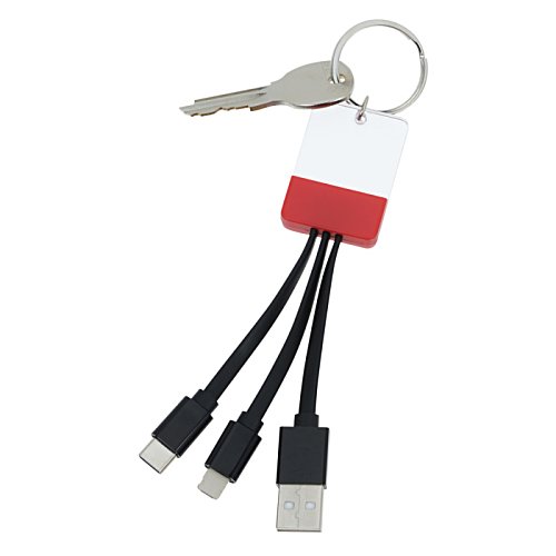 Additional Image 1 - a key chain with a keychain attached to it