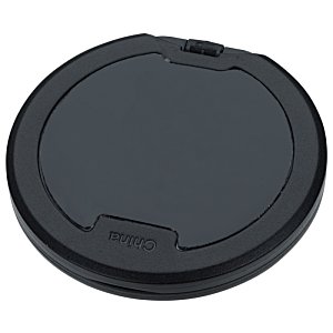 Additional Image 5 - a black round object with a white background