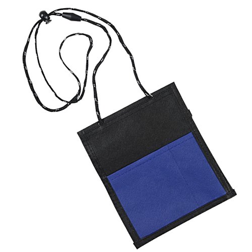Additional Image 3 - a blue and black tag