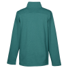 View Image 2 of 3 of Brushed Back Pique 1/4-Zip Pullover - Ladies'
