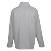 View Image 2 of 3 of Brushed Back Pique 1/4-Zip Pullover - Men's