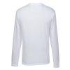 View Image 2 of 3 of Team Favorite Blended LS T-Shirt - Men's - White - Embroidered
