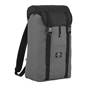 Additional Image 3 - a grey and black backpack