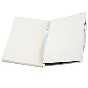 Additional Image 2 - a white book with a blue strip