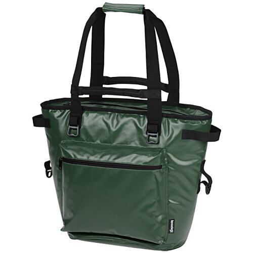 Additional Image 8 - a green bag with black handles