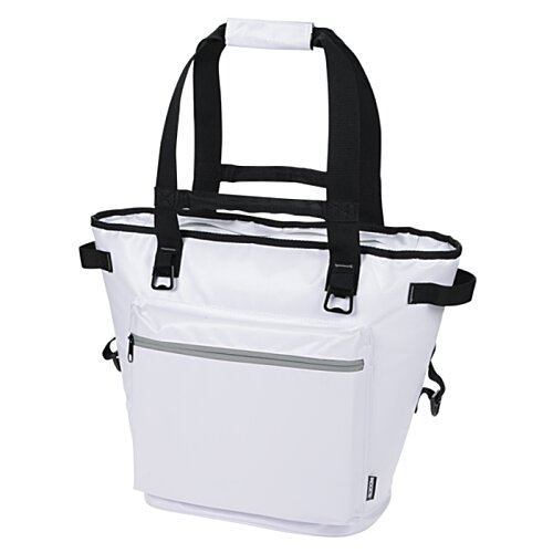 Additional Image 6 - a white and black cooler bag