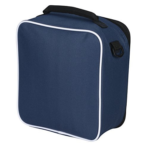 Additional Image 2 - a blue bag with a white stripe