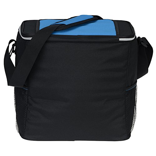 Additional Image 2 - a black and blue cooler bag