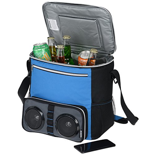 Additional Image 4 - a blue and black cooler bag