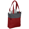 View Image 4 of 5 of Two-Tone Colorblock Laptop Tote