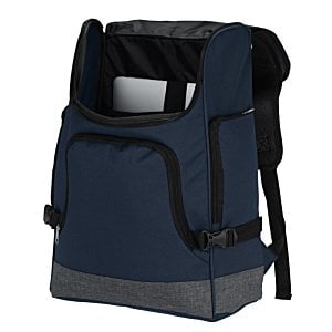 Additional Image 1 - a blue and grey backpack