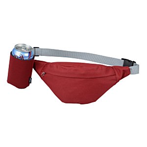Additional Image 1 - a red belt with a roll