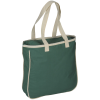 View Image 2 of 4 of Telulah Zippered Cotton Tote