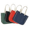 View Image 4 of 4 of Telulah Zippered Cotton Tote