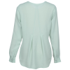 View Image 2 of 3 of Poly Crepe Button Down Blouse - Ladies'
