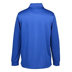 Additional Image 1 - a blue long sleeved shirt