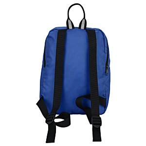 Additional Image 1 - a blue backpack with black straps