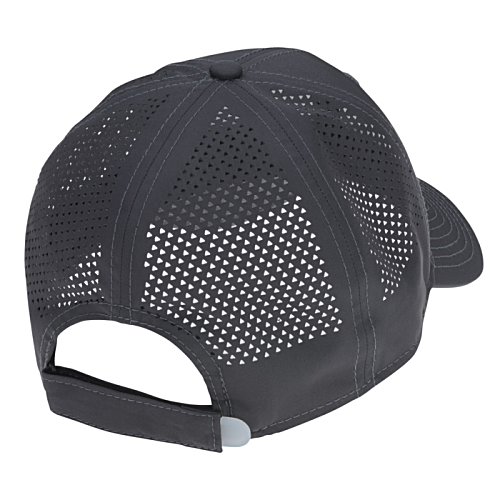 Additional Image 1 - a black hat with a mesh back