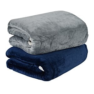 Additional Image 1 - a stack of folded blankets