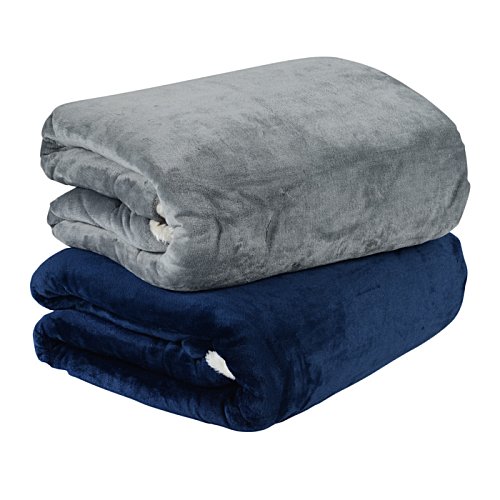 Additional Image 1 - a stack of folded blankets