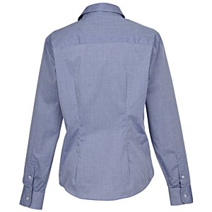 Additional Image 1 - a back of a blue shirt