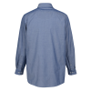 Additional Image 1 - a back view of a blue shirt