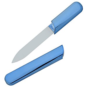 Additional Image 2 - a knife with a blue handle