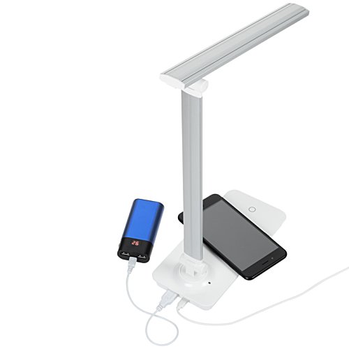 Additional Image 2 - a lamp with a phone and a charger