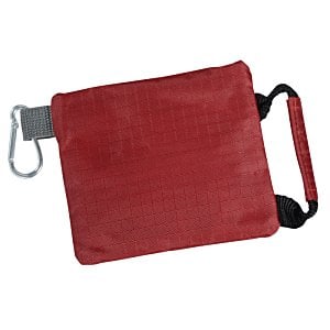 Additional Image 3 - a red bag with a metal hook