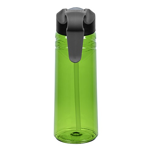 Additional Image 3 - a green water bottle with a black lid