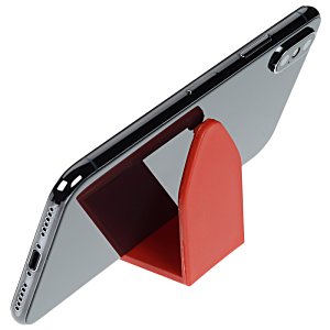 Additional Image 4 - a cell phone with a red holder