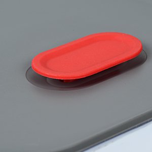 Additional Image 6 - a red oval object on a gray surface