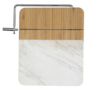 Additional Image 2 - a white and wood cutting board