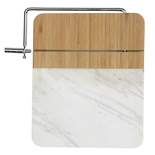 Additional Image 2 - a white and wood cutting board