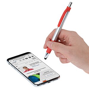 Additional Image 2 - a hand holding a pen over a cell phone