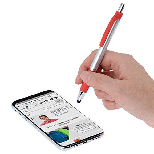 Additional Image 2 - a hand holding a pen over a cell phone