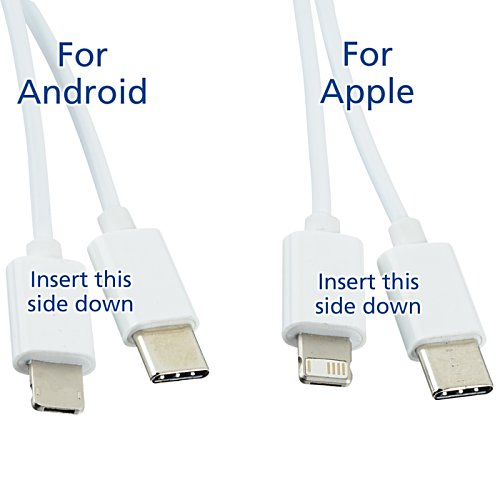 Additional Image 3 - a couple of white cables