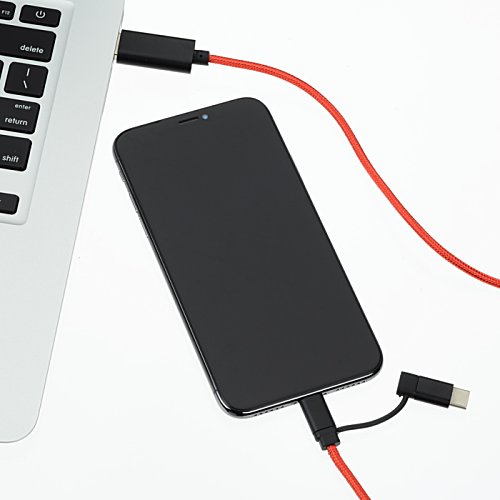 Additional Image 5 - a black rectangular object with a red cord