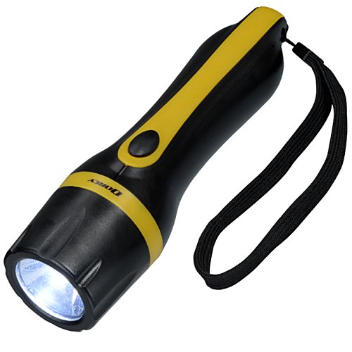 Additional Image 1 - a black and yellow flashlight