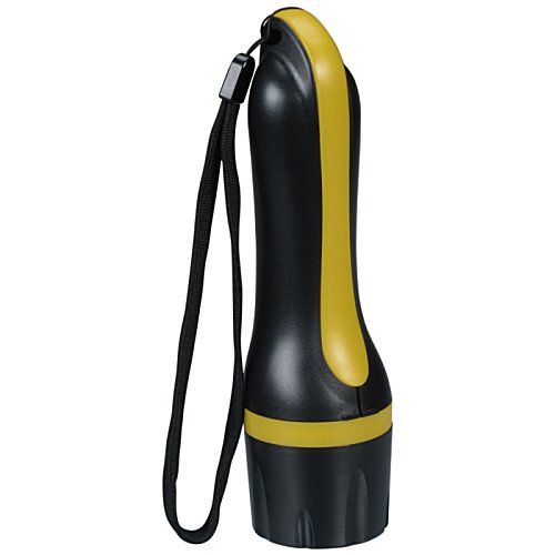 Additional Image 2 - a black and yellow flashlight