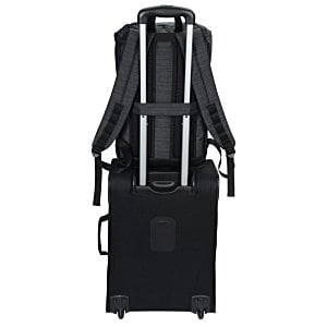 Additional Image 4 - a black suitcase with wheels