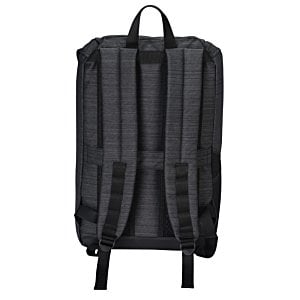 Additional Image 3 - a black backpack with straps