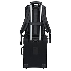 Additional Image 4 - a black suitcase with wheels