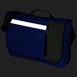 Additional Image 1 - a blue bag with a white strip