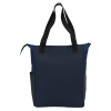 View Image 3 of 4 of Tranzip Perforated Accent Laptop Tote