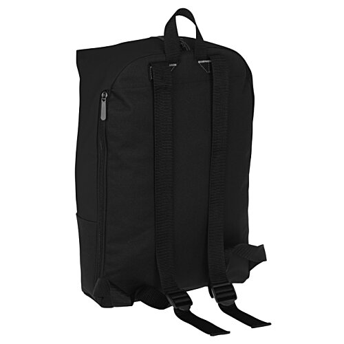 Additional Image 1 - a black backpack with straps