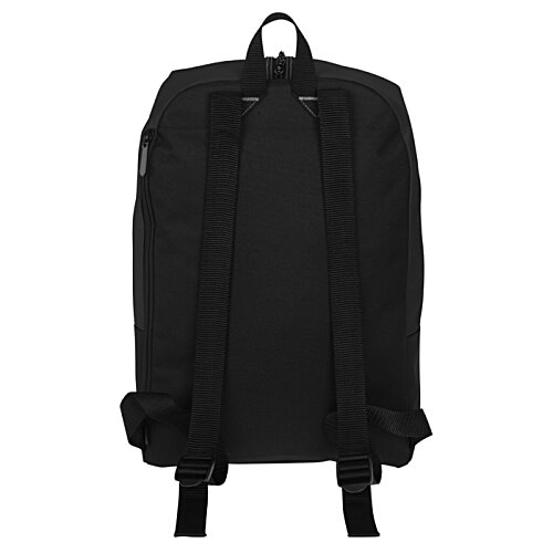 Additional Image 2 - a black backpack with straps